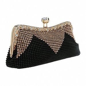 Rhinestone Evening Clutch Bag